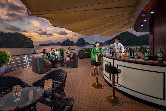 2-Day Luxury Halong Bay Aspira Cruise from Hanoi - Dark and Light Cave: the active part of the afternoon