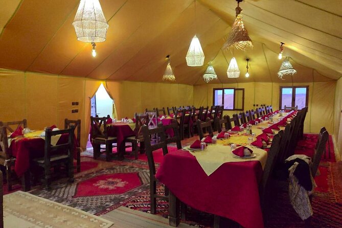 2 Days, 1 Night Luxury Desert Trip (Fes to Fes Or Marrakech) - A private desert tent with an attached bathroom