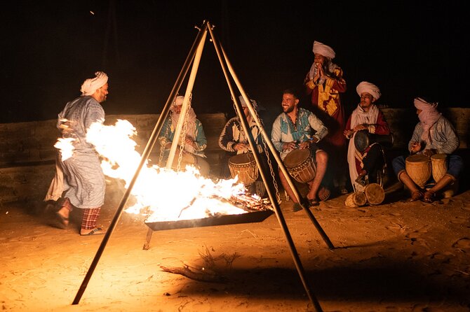 2 days Sahara tour with overnight in luxury desert camp - Arriving at Merzouga and taking the camel