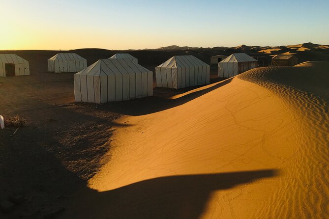 2 Days trip to erg chigaga and spend night at the luxury Camp - Arrival at the camp, tea first and comfort second