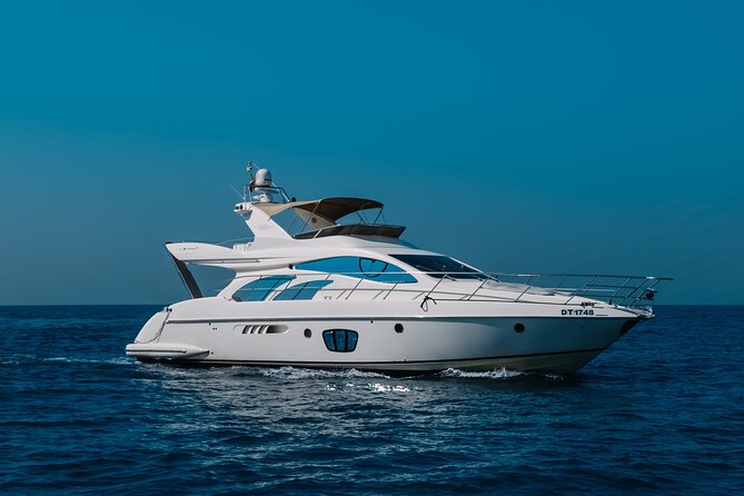 2 hours Dubai private luxury yacht 55ft tour - The Burj Al Arab from the water