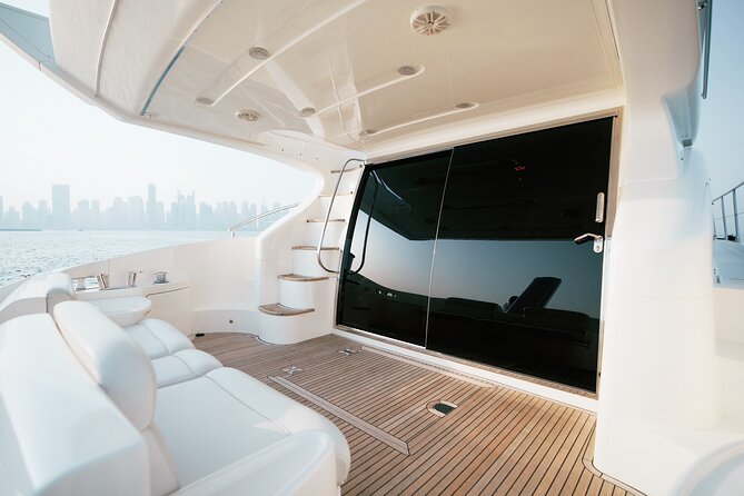 2 hours Dubai private luxury yacht 55ft tour - Food options, from sushi to BBQ
