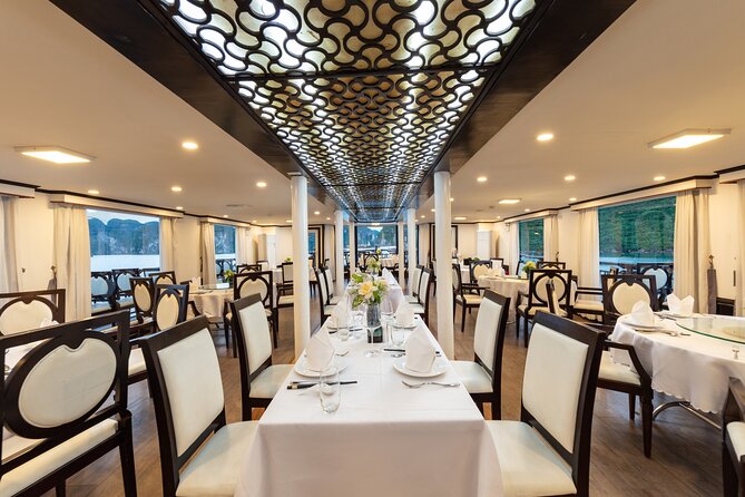 [2D1N] Halong Amanda Cruise - Luxury Unique Cruise on Bay - Trinh Nu Beach brings a quieter side of Ha Long Bay