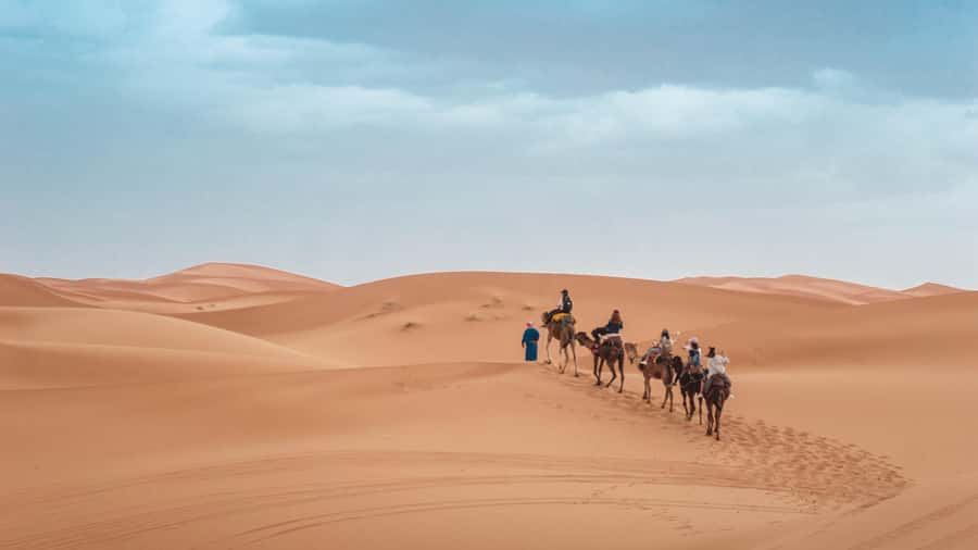 3 days trip From Fes with overnight in heated tent &sandsurf - Sunset by camel at Erg Chebbi