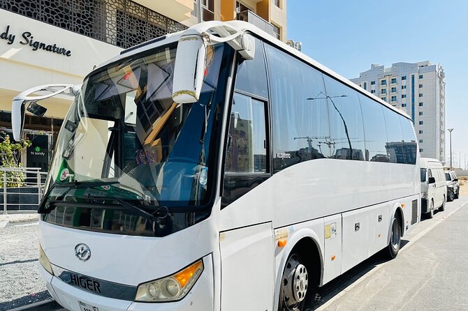 33 Seater Luxury Bus Rental Dubai - Timing, booking, and cancellation
