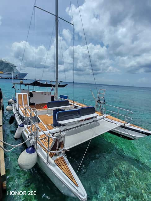 4 Hour Turtle Sanctuary Experience on a Luxury Catamarán - El Cielo and its bright starfish