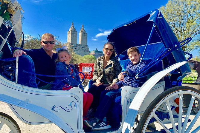 45 min Long VIP Central park carriage ride - The ice skating rink, carousel, and Balto statue