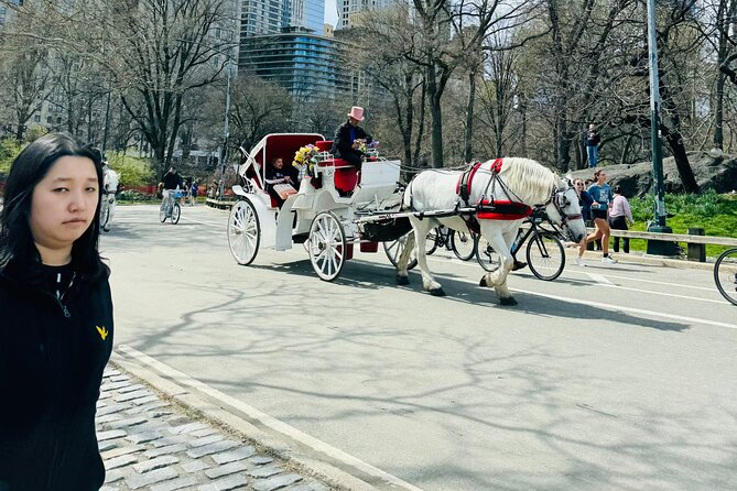 45 min Long VIP Central park carriage ride - Strawberry Fields and the west side landmarks