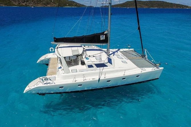 50' Luxury Yacht. Private Full or Half Day Catamaran Snorkel, & Beach Experience - St. Thomas beaches and coves on the menu