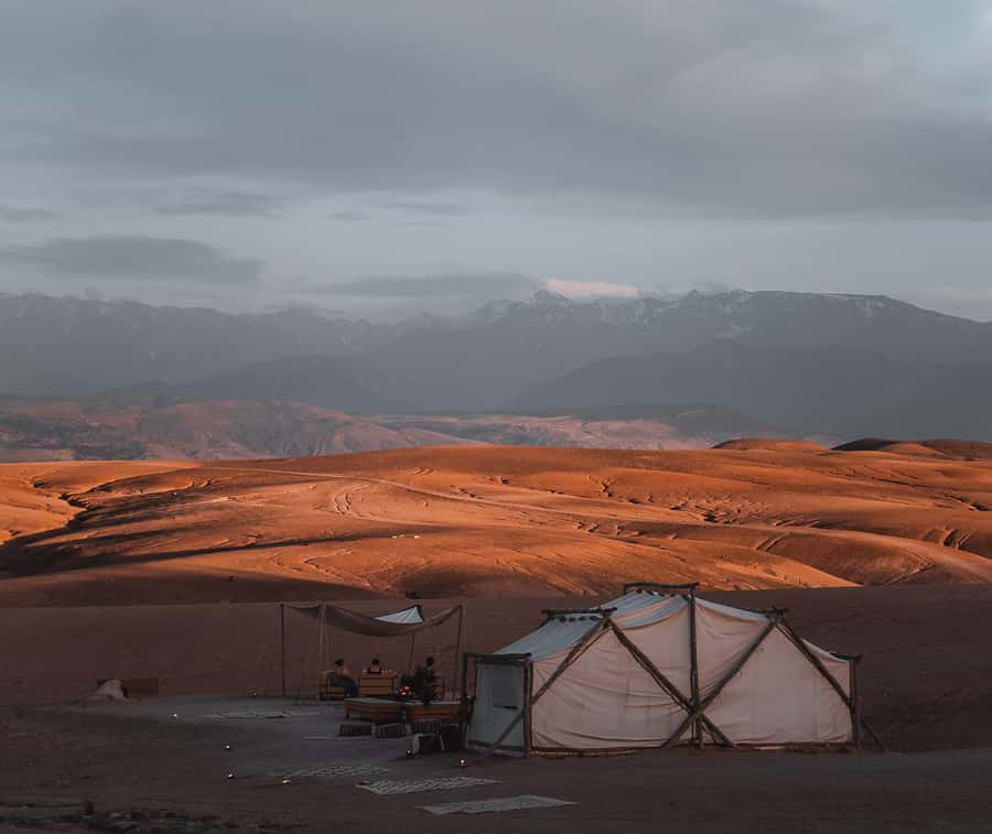 Agafay Desert Luxury Dinner w Live Music & Fire Show - What the Agafay evening is really like