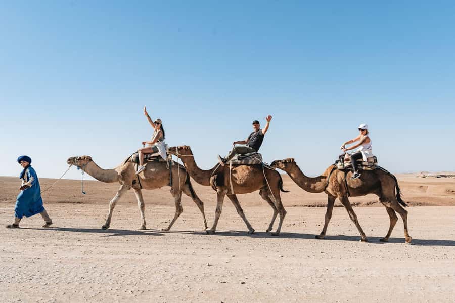 Agafay Desert Luxury Dinner w Live Music & Fire Show - Tea, canvas, and the first look at Inara Camp