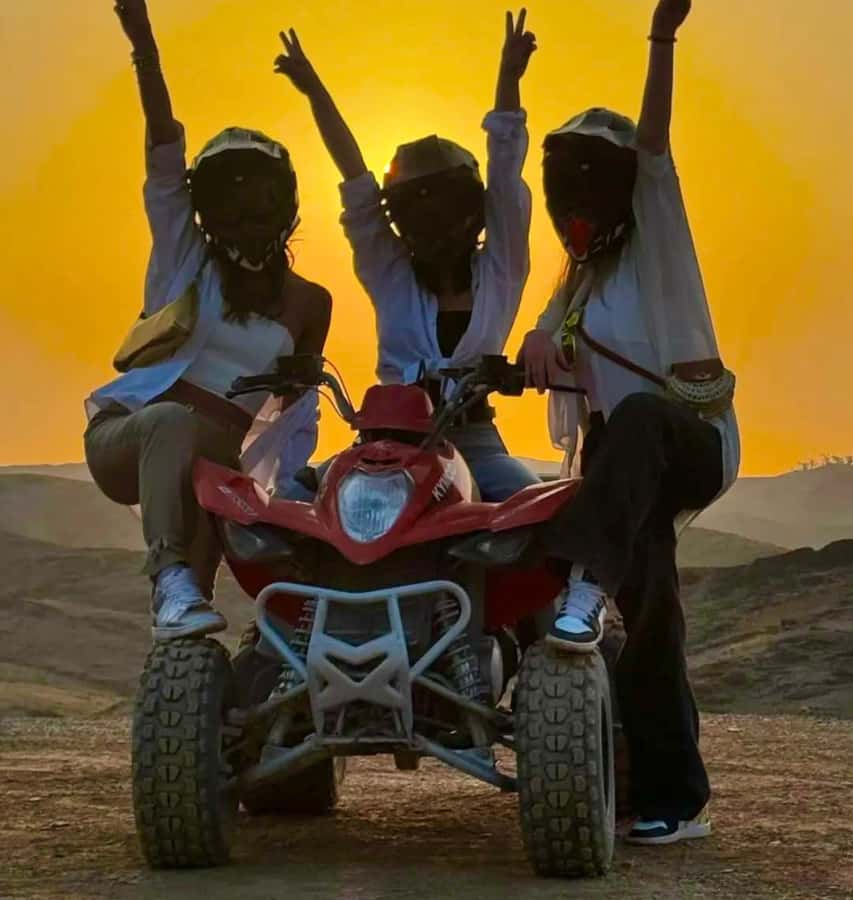 Agafay Desert Luxury Package Quad, Camel, Pool & Dinner Show - Folk music, belly dancing, and fire