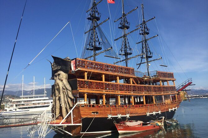Alanya: Luxury Pirate Boat Tour with Foam Party - Starting with Alanya’s castle coast