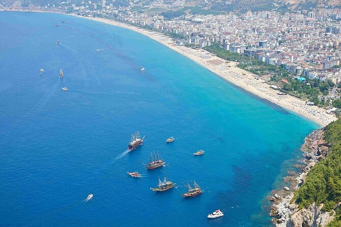 Alanya: Luxury Pirate Boat Tour with Foam Party - When the foam party begins
