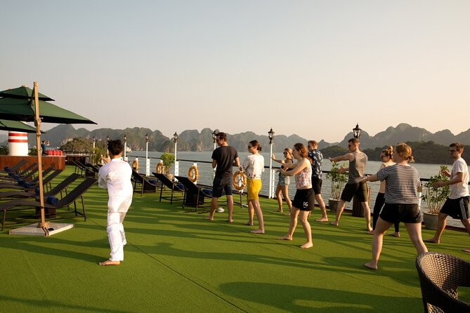 All-Inclusive 3 Day/2 Night Halong Luxury Cruise Meals, Cave, Kayaking, Swimming - Day two: the reason to book two nights