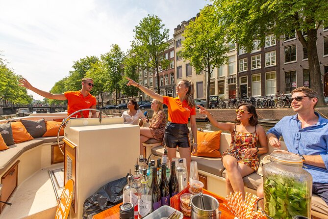 Amsterdam Classic Saloon Boat Canal Cruise with Live Guide - The Golden Bend and its grand canal houses
