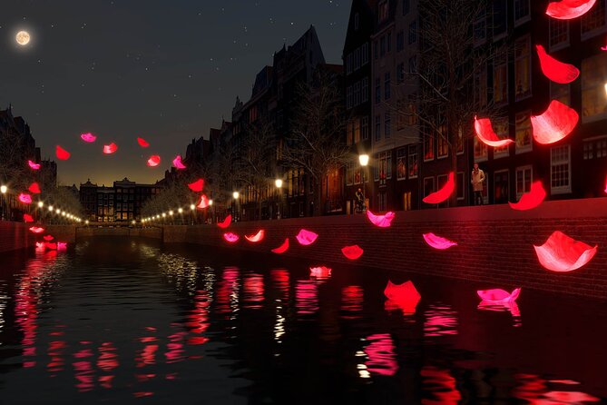 Amsterdam Light Festival: Canal Cruise + Bite & Unlimited Drinks - What the 75-minute cruise includes