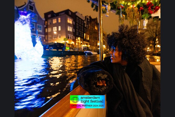 Amsterdam Light Festival: Cruise Unlimited Drinks & Bite option - Boarding at Prins Hendrikkade 33A