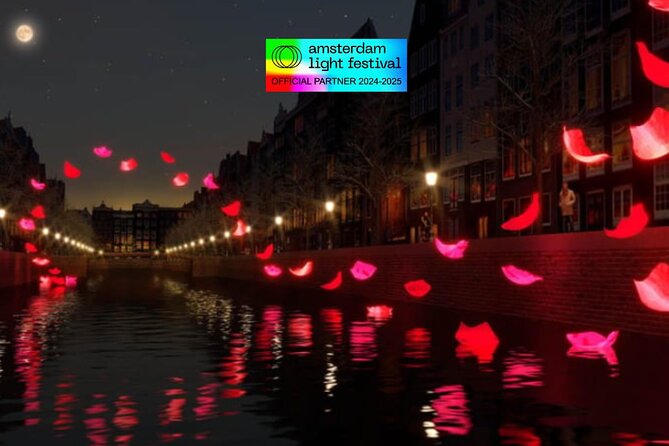 Amsterdam Light Festival: Cruise Unlimited Drinks & Bite option - What the 75-minute timing feels like