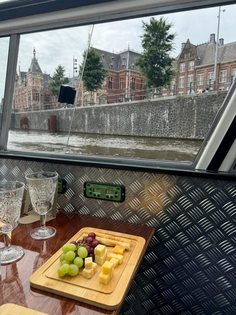 Amsterdam: Luxury Cheese & Wine Canal Cruise - The host can shape the whole outing