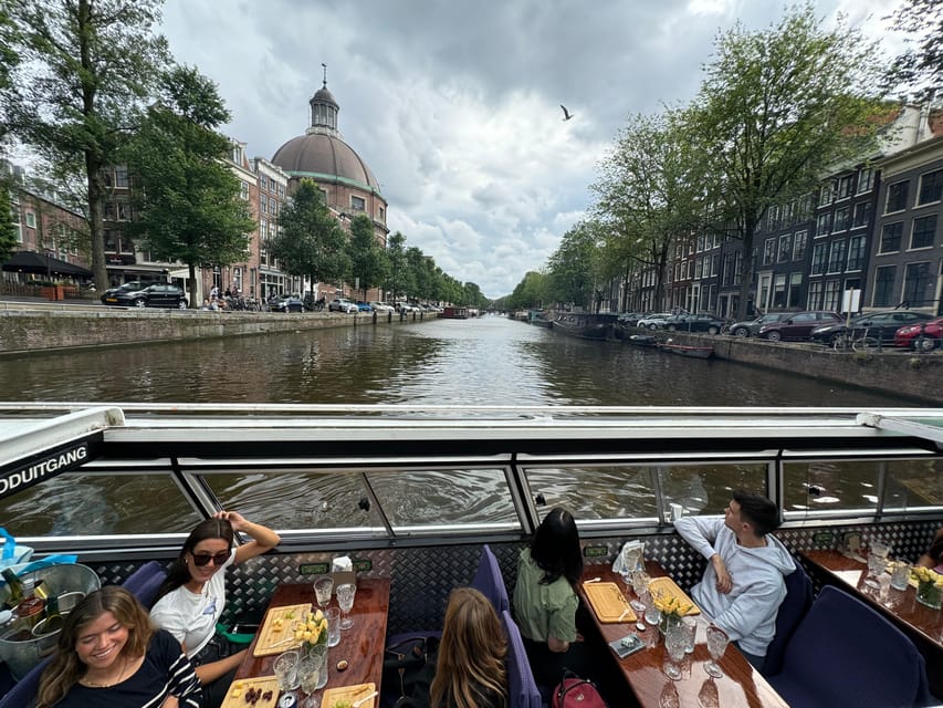 Amsterdam: Luxury Cheese & Wine Canal Cruise - Booking advice for a comfortable hour