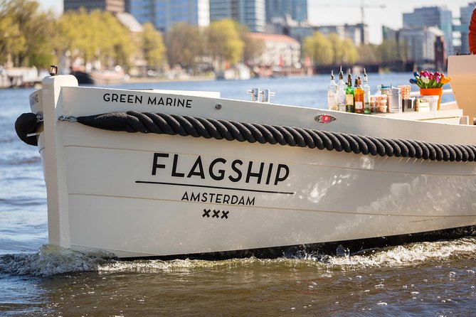 Amsterdam: Saloon Boat Cruise + Unlimited Drinks & Bite option - Timing, meeting point, and value at $22.36