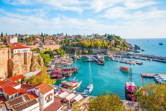 Antalya Luxury Old Town Tour with Cable Car & Boat Trip - The marina boat trip