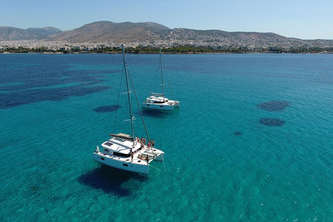 Athens Private Luxury Catamaran Cruise with Traditional Greek Meal and BBQ - Snorkeling at the second stop