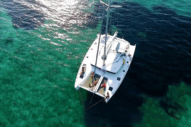 Athens Private Luxury Catamaran Cruise with Traditional Greek Meal and BBQ - A Greek BBQ served with a view