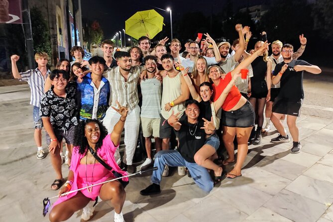 Athens Pub Crawl with 1hr Open Bar & VIP Nightclub Access - Starting at 10 p.m. in Thiseos