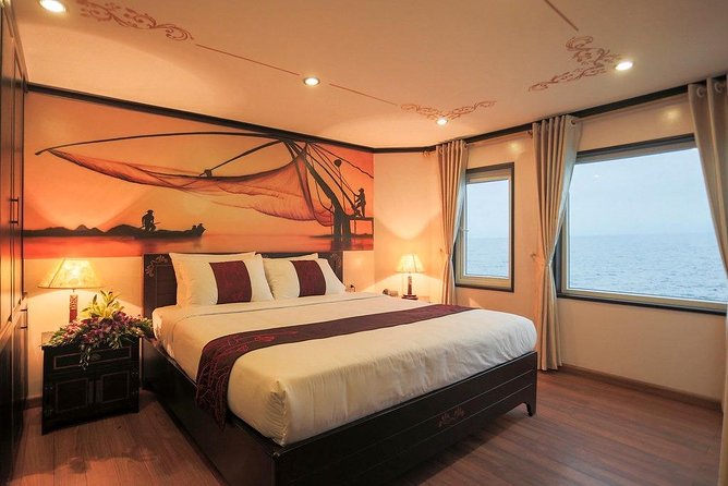 Bai Tu Long Bay Luxury Cruise 2D/1N: Visit Bai Tu Long bay & pristine places - Dinner, sunset, and a night on the water