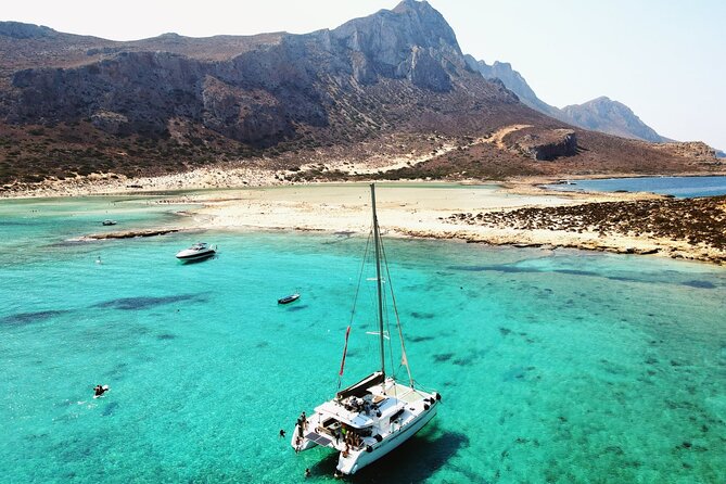 Balos & Gramvousa Luxury Catamaran Sailing Cruise from Kissamos - Why this catamaran works better than the standard ferry
