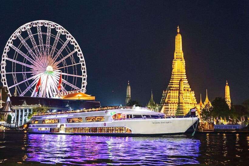 Bangkok: Luxury White Dinner Cruise Free Flow Beer and Wine - Why this cruise works for a first Bangkok night