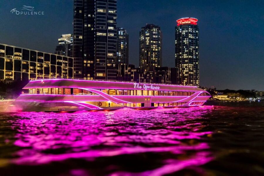 Bangkok: Opulence Luxury Chao Phraya Dinner Cruise - River City and the Mandarin Oriental