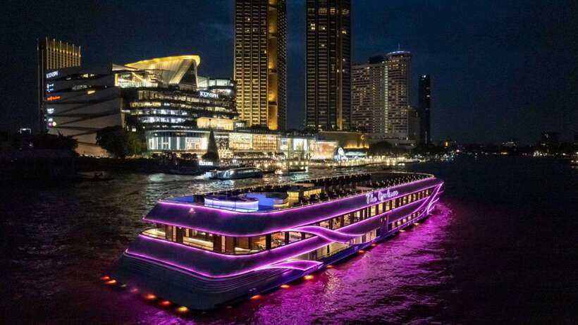 Bangkok: Opulence Luxury Dinner Cruise with Hotel Transfer - Dining on a Thai and international buffet