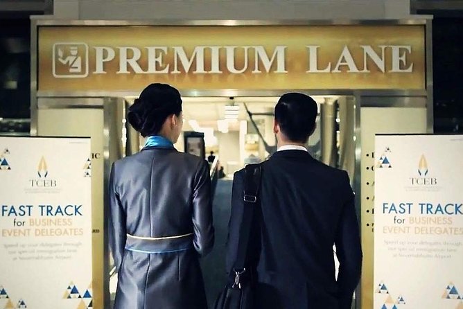 Bangkok Suvarnabhumi Airport (BKK) VIP Fast-Track Service - Immigration: the part that can save real time
