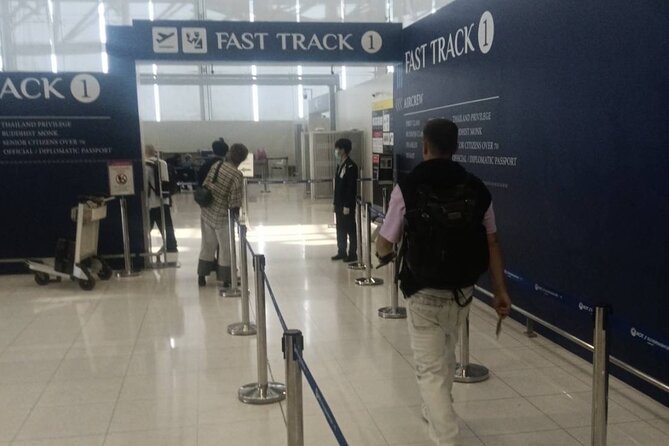 Bangkok Suvarnabhumi Airport VIP Fast-Track Lane Service - Departure fast track at Suvarnabhumi