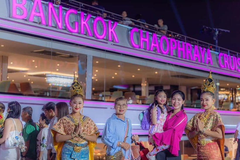 Bangkok: The Newest Luxury 5-Star Bangkok Chao Phraya Cruise - Night lights from Asiatique, 8:00 PM to 10:00 PM