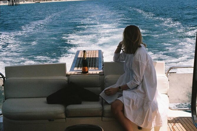 Barcelona Private Luxury Motor Yacht Sunset Cruise with Drinks - What the private format means