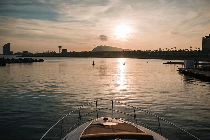 Barcelona Private Luxury Motor Yacht Sunset Cruise with Drinks - Sunset timing and seasonal changes
