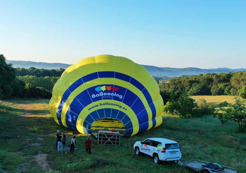 Barcelona Private VIP Balloon Flight with Pick-up Service - Leaving Barcelona before sunrise