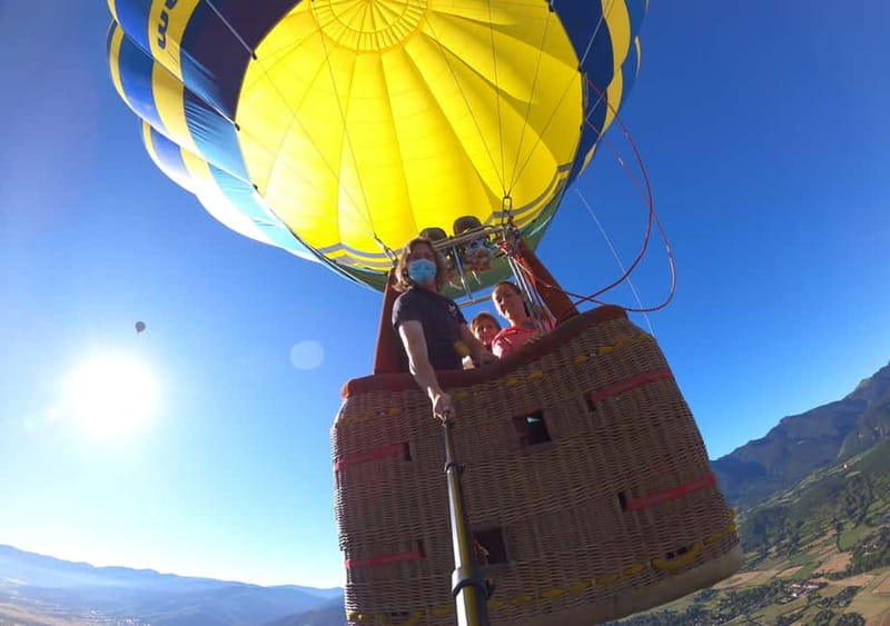 Barcelona Private VIP Balloon Flight with Pick-up Service - Helping inflate the balloon