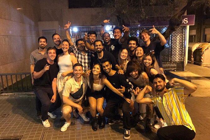 Barcelona Pub Crawl by KING -The Best Party tour & VIP Club Entry - The long walk toward the coast and club venues