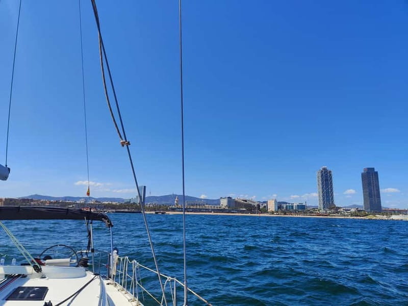 Barcelona Sailing Experience Luxury Boat w/Snacks & Drinks - Ninety minutes of sailing and skyline views