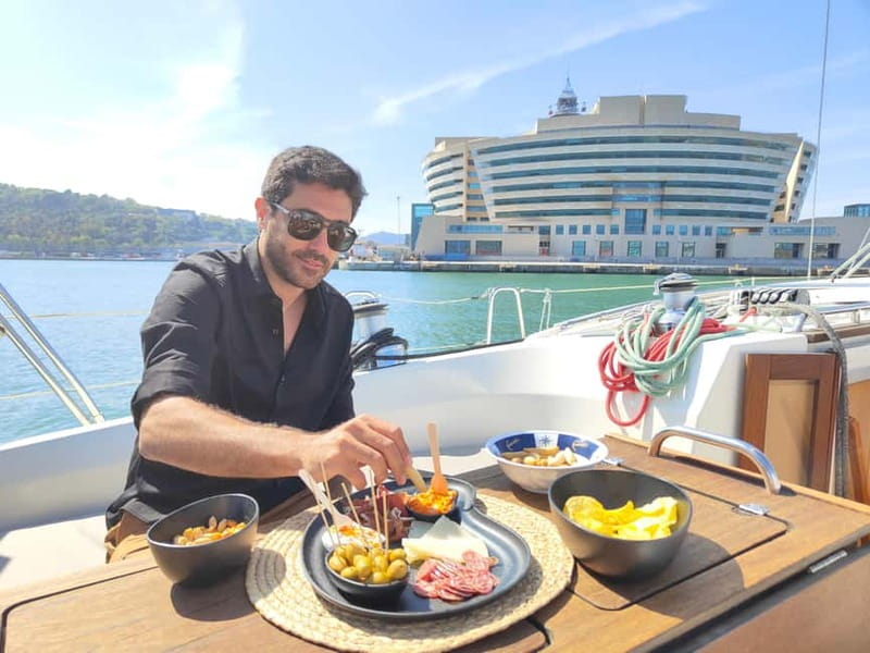 Barcelona Sailing Experience Luxury Boat w/Snacks & Drinks - A swim stop, if the weather allows