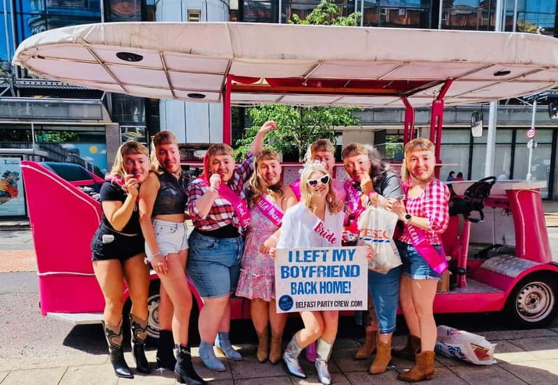 Belfast: Luxury Pink Hen Party Bike Tour (BYOB) - Reliability and what to check before booking