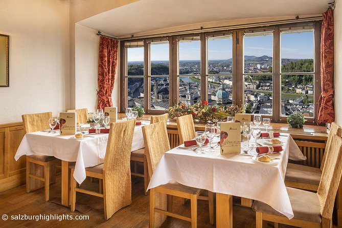 Best of Mozart Concert and Dinner or VIP Dinner at Fortress Hohensalzburg - Timing, dress, and practical details