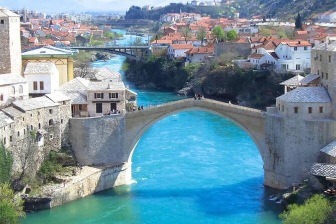 Bosnia Day Trip: Mostar and Kravice Waterfalls by Luxury Minibus - Kravice Waterfalls in 45 minutes