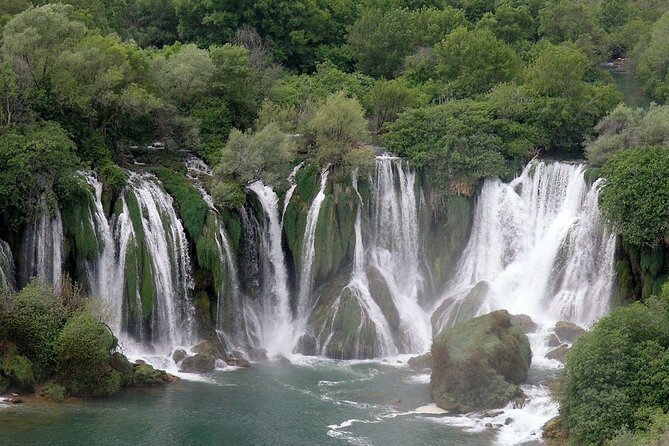 Bosnia Day Trip: Mostar and Kravice Waterfalls by Luxury Minibus - Pickup, border crossings, and the early start