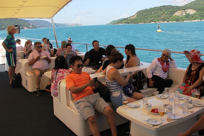 Bosphorus Luxury Lunch Cruise & Black Sea Swimming Experience - Reaching the third bridge and the Black Sea